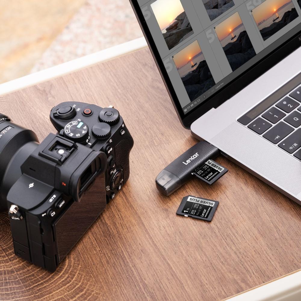 การ์ดหน่วยความจำ เอสดีการ์ด LEXAR SILVER PLUS 64GB UHS-I U3 V30 SD CARD FULL-HD 3D 4K RW205/100MB/S (LSDSIPL064G)_2