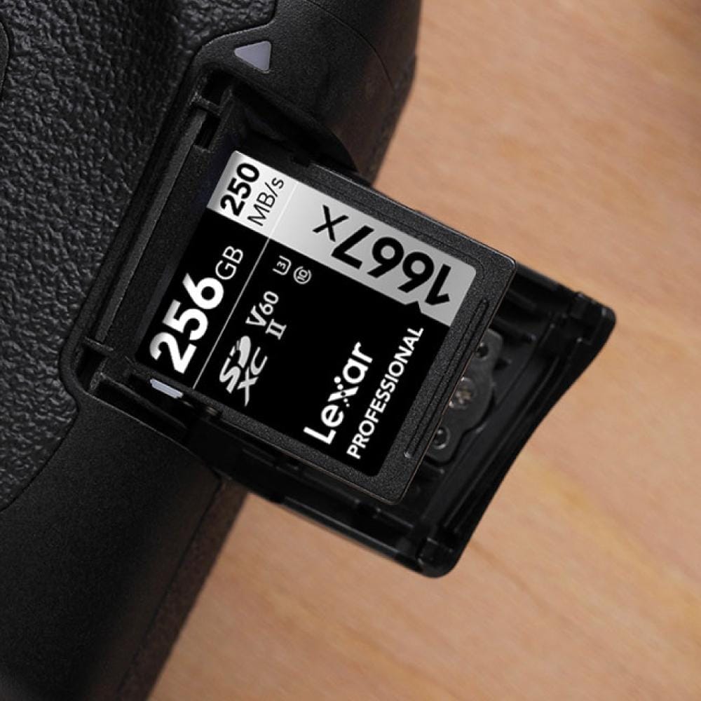 การ์ดหน่วยความจำ เอสดีการ์ด LEXAR SD1667X 128GB UHS-II U3 V60 SD CARD FULL-HD 3D 4K RW250/120MB/S (LSD128CB1667)_4