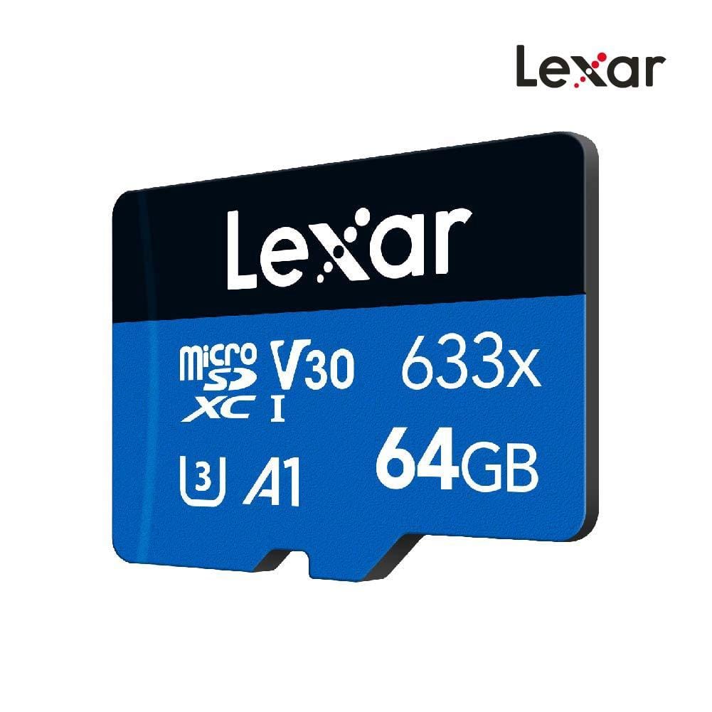 การ์ดหน่วยความจำ ไมโครเอสดีการ์ด LEXAR 633X MICROSD CARD 64GB NOADAPTER UPTO 100MB/S READ (LMS0633064G)_4