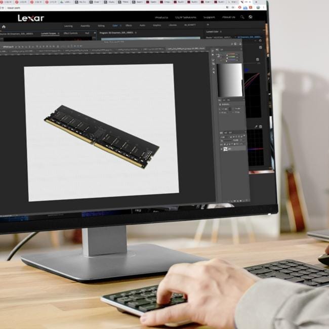 แรมพีซี LEXAR 16GB DDR4/3200MHZ CL22 U-DIMM RAM PC (4AU016G-B3200)_7