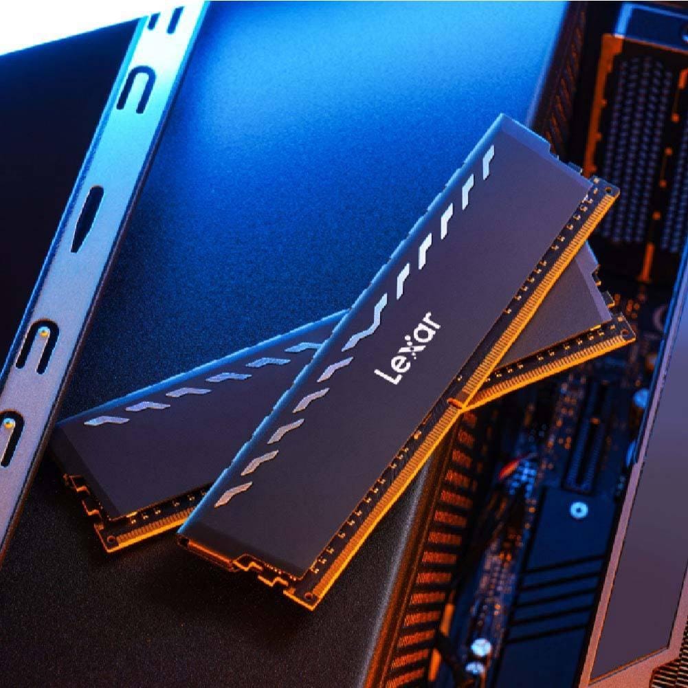 แรมพีซี LEXAR THOR 16GB (16GBX1) DDR4/3200MHZ CL16 U-DIMM HEATSINK (LD4BU016G-R3200GSXG)_3