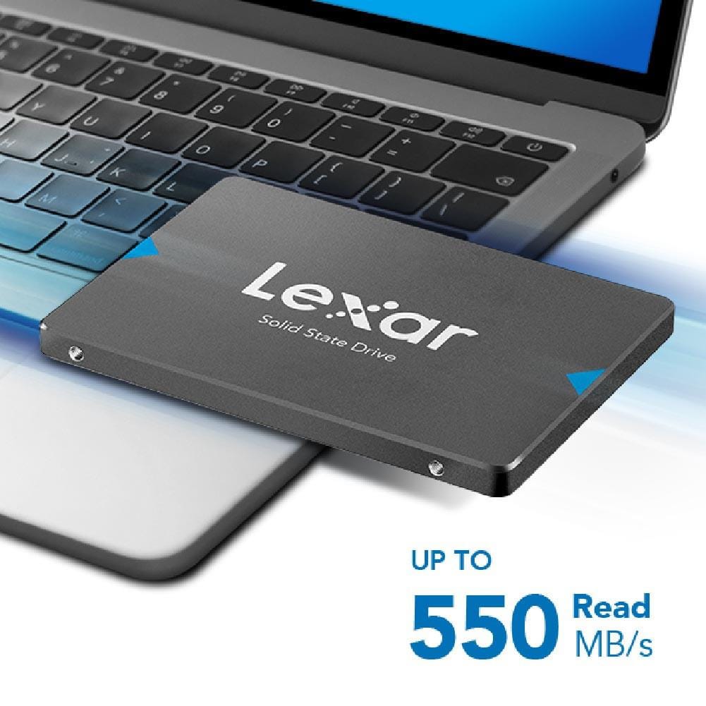 เอสเอสดี ภายใน Lexar NQ100 256GB  SATA 2.5” SATA III (6Gb/s) (LNQ100X256G-RNNNG)_3