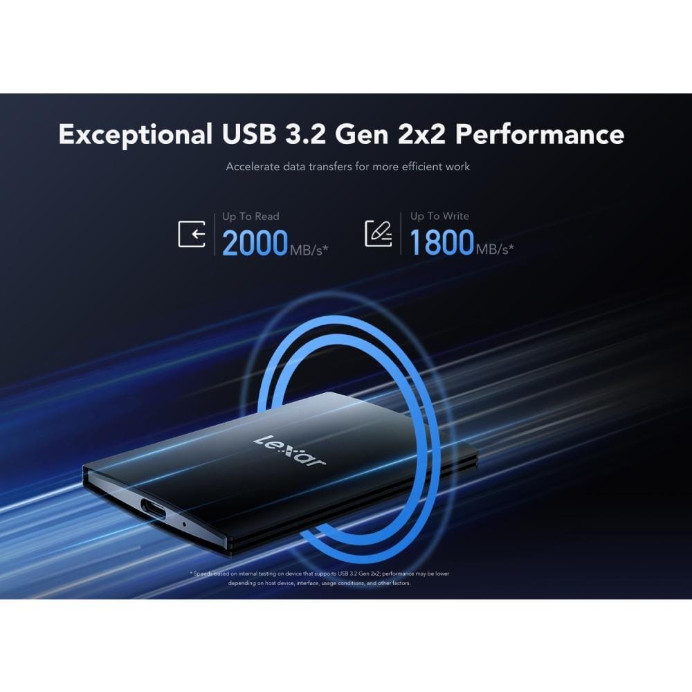 เอสเอสดีพกพา Lexar PortableSSD SL500 2TB [ไม่มี Magnetic set]_3