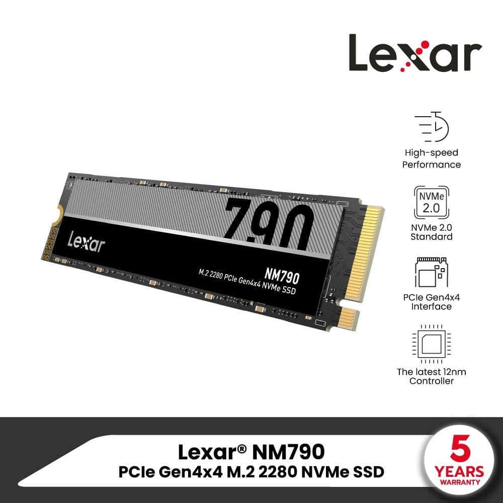 เอสเอสดี ภายใน Lexar NM790 4TB M.2 2280 PCIe NVMe (LNM790X004T-RNNNG)_8