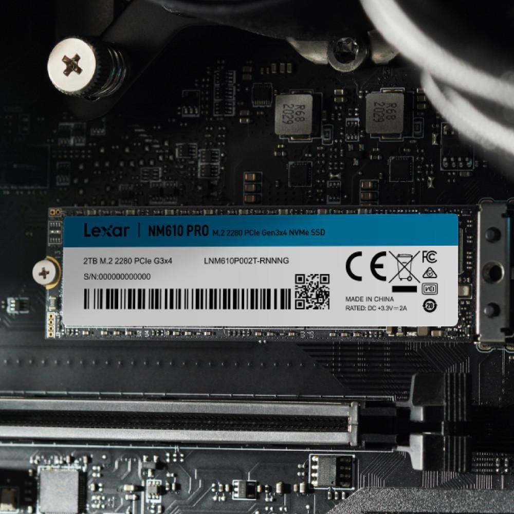 เอสเอสดี ภายใน Lexar NM610 PRO 500GB M.2 2280 PCIe NVMe_2