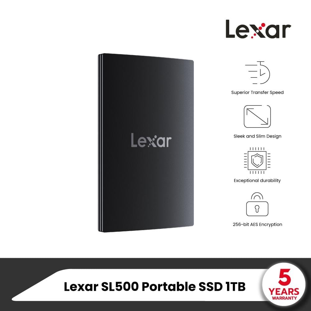 เอสเอสดีพกพา Lexar PortableSSD SL500 1TB [ไม่มี Magnetic set]_9