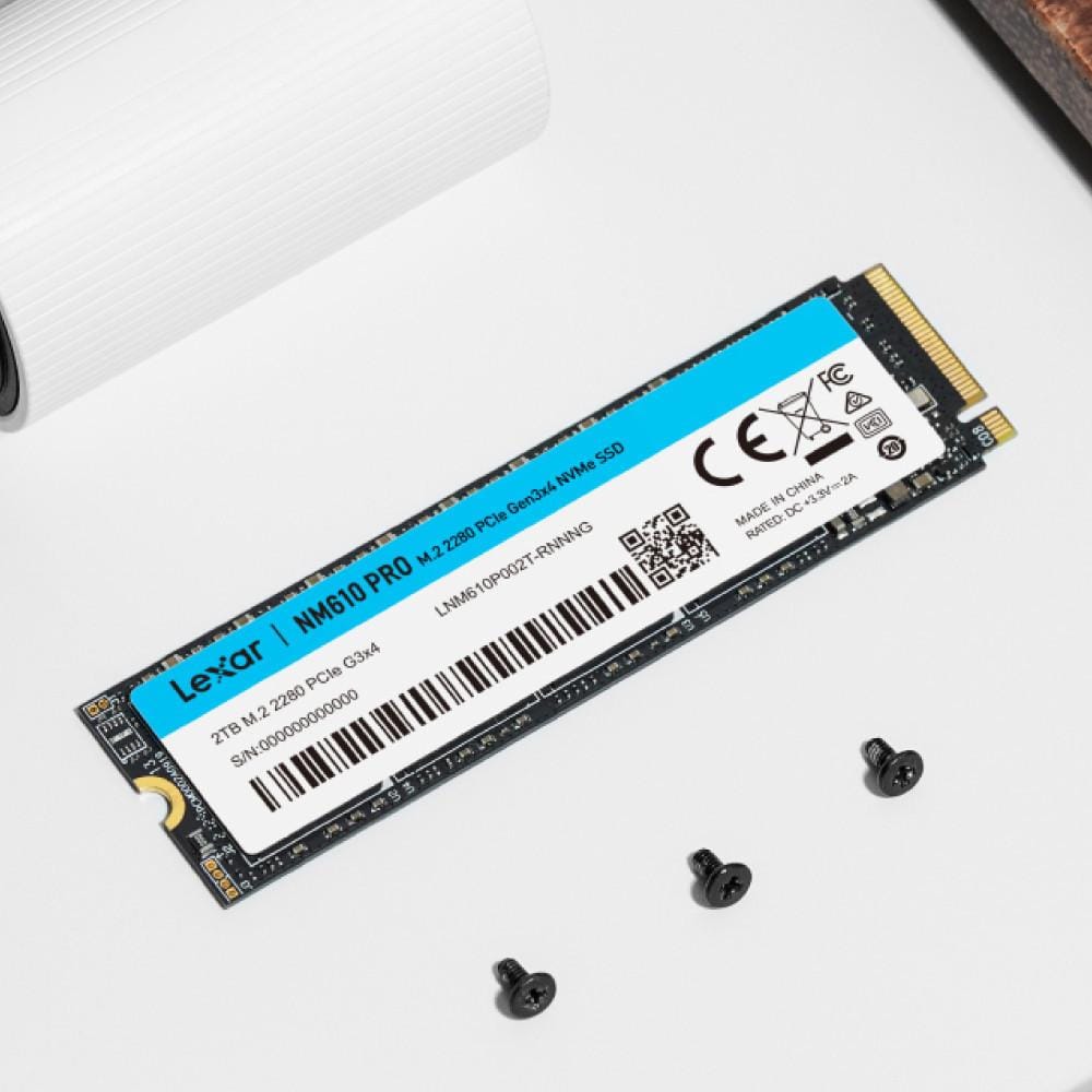 เอสเอสดี ภายใน Lexar NM610 PRO 1TB M.2 2280 PCIe NVMe_6