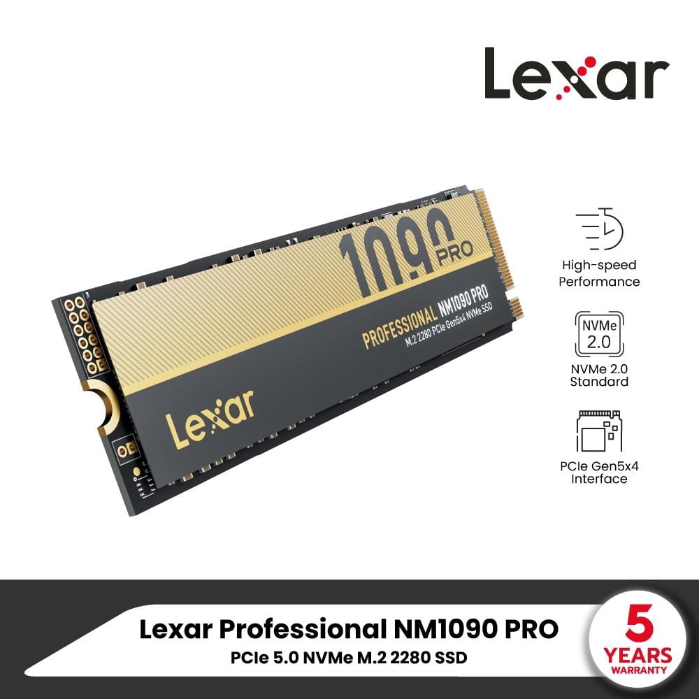 เอสเอสดี ภายใน Lexar NM1090 Pro PCIe G5x4 2TB_7