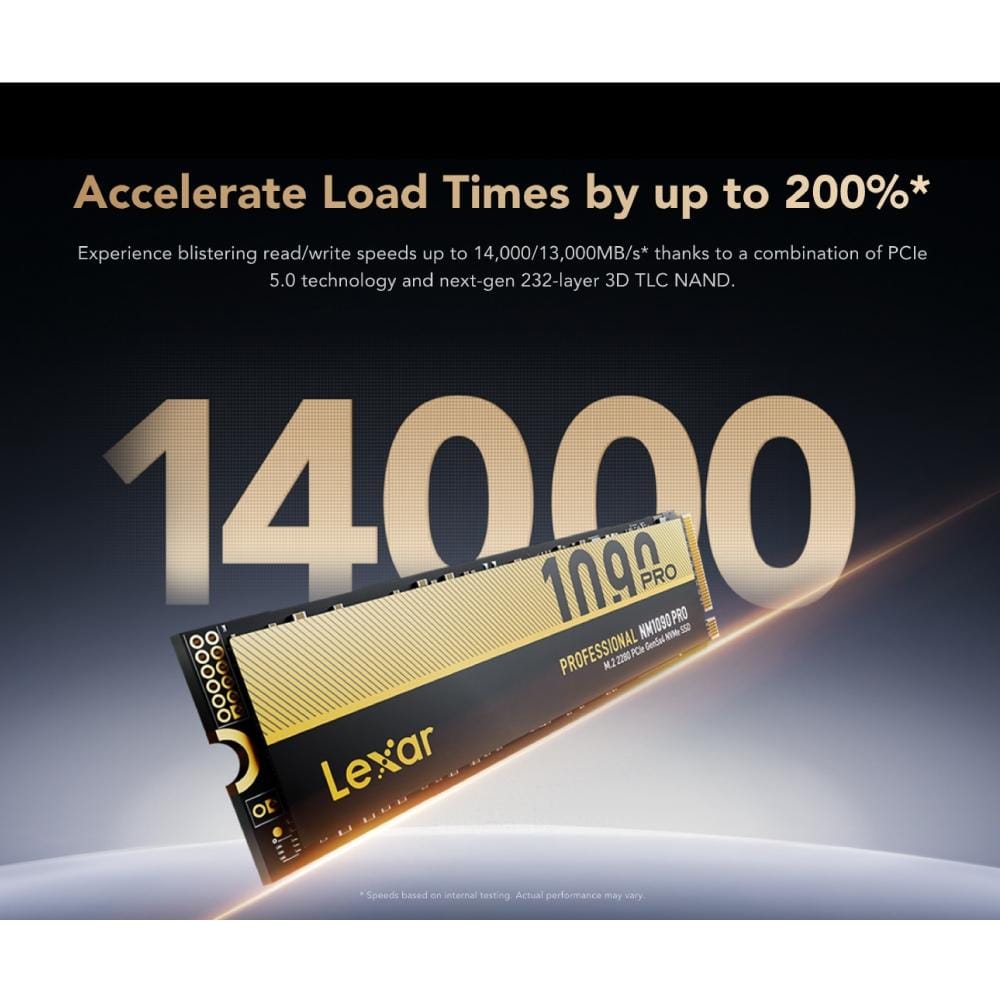 เอสเอสดี ภายใน Lexar NM1090 Pro PCIe G5x4 2TB_3