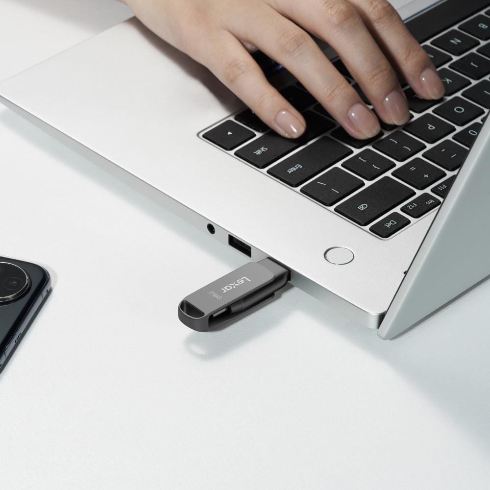 แฟลชไดรฟ์ Lexar D400 32GB Dual USB Type-C/A USB 3.1 2-in-1_6