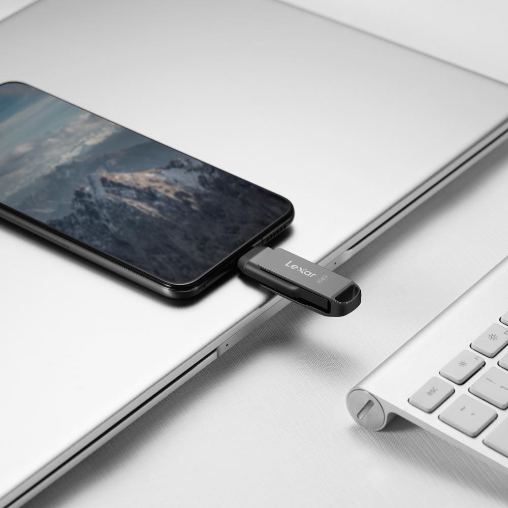 แฟลชไดรฟ์ Lexar D400 64GB Dual USB Type-C/A USB 3.1 2-in-1_3