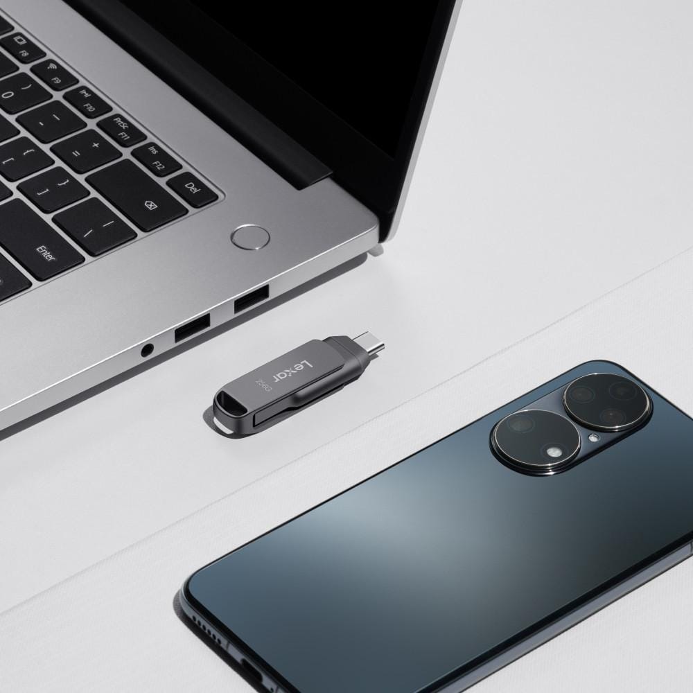 แฟลชไดรฟ์ Lexar D400 256GB Dual USB Type-C/A USB 3.1 2-in-1_5