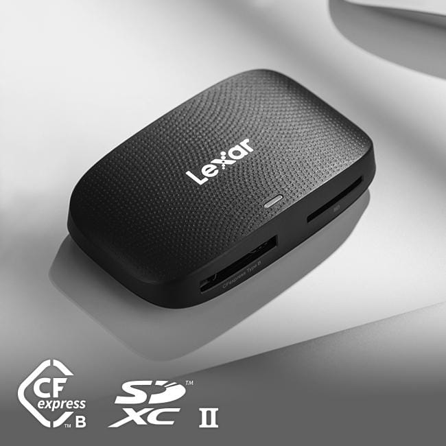 การ์ดรีดเดอร์ Lexar Dual-Slot CFexpress TypeB, SD Card, USB3.2 Gen2 USH-I, UHS-II_3