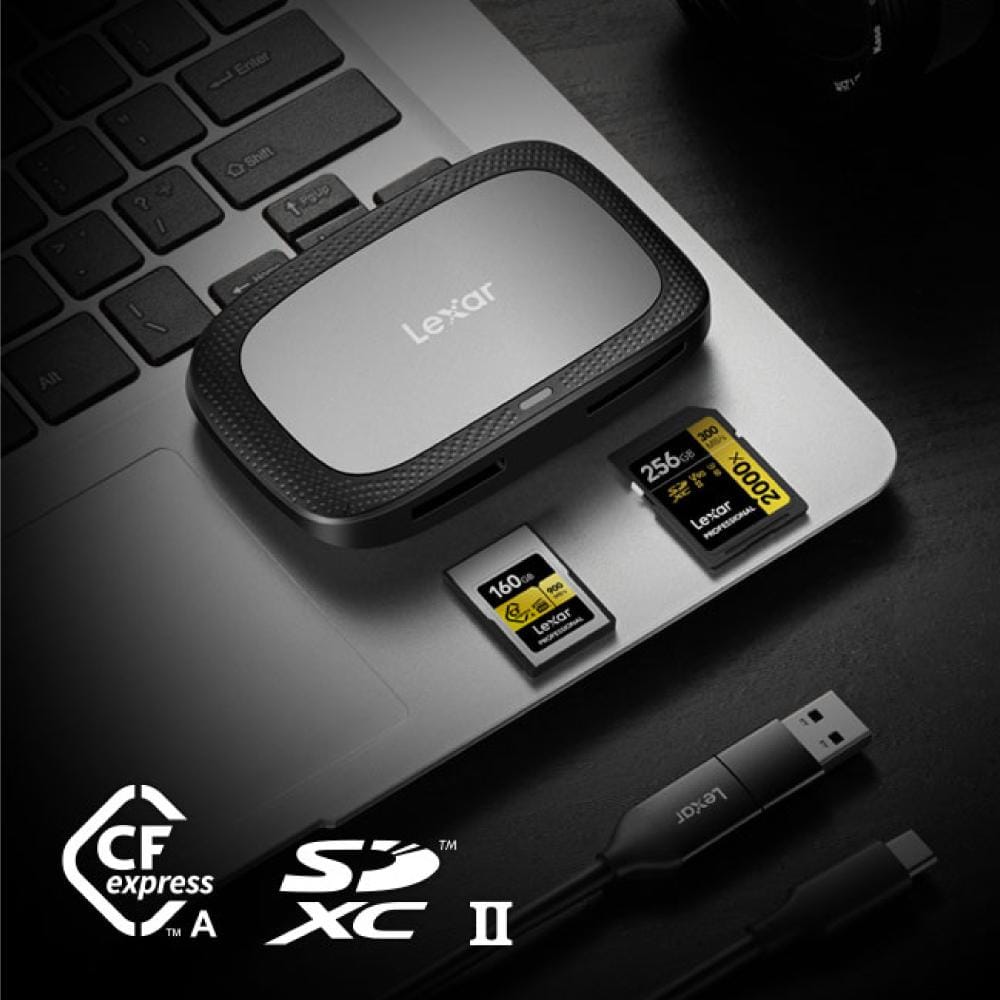 การ์ดรีดเดอร์ Lexar Dual-Slot CFexpress TypeA, SD Card_5