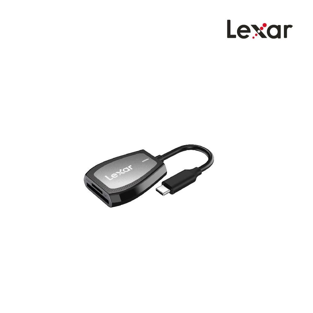 การ์ดรีดเดอร์ Lexar Dual-Slot SD/MicroSD Card, USB-C_6