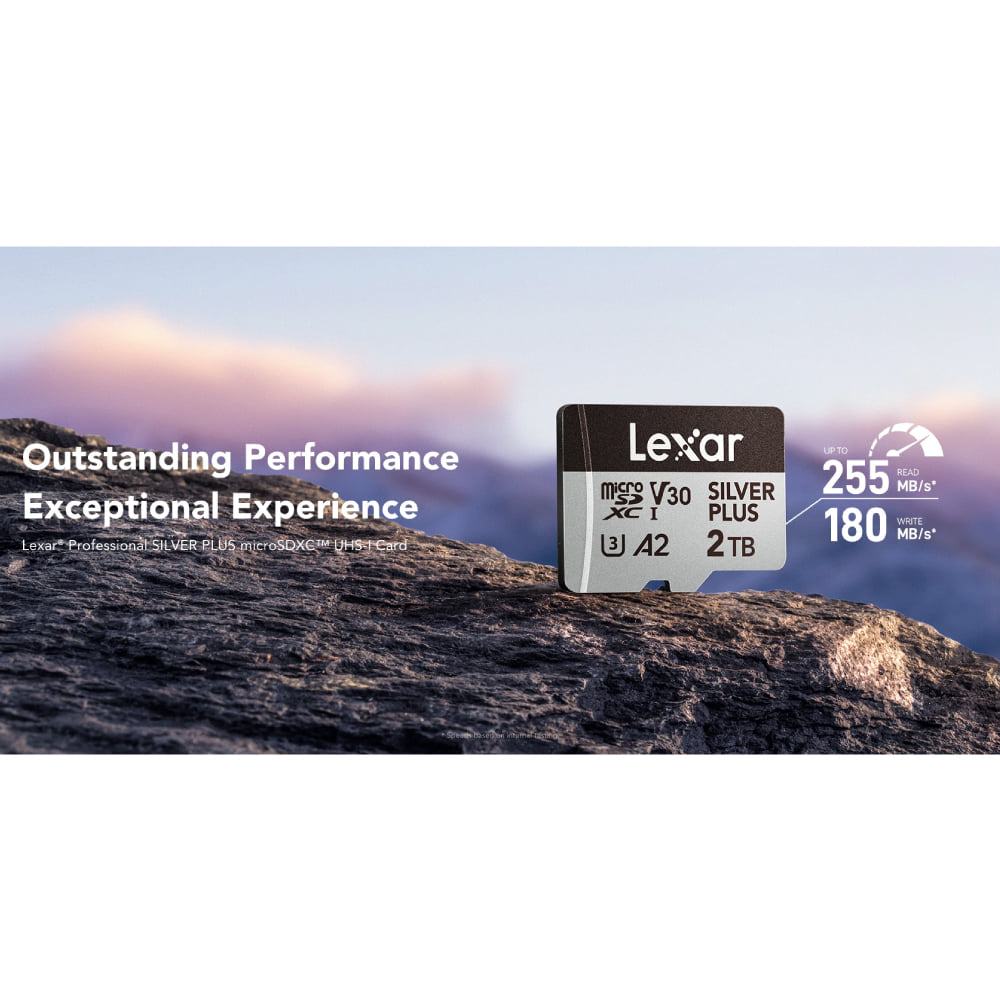 การ์ดหน่วยความจำ MICRO SD LEXAR PROFESSIONAL SILVER PLUS 512GB_2