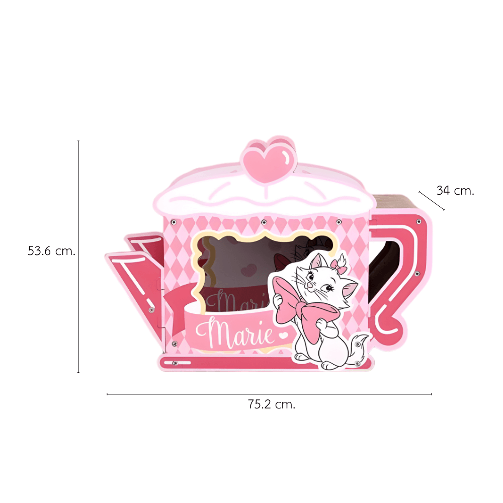 ที่ลับเล็บแมว PETELLE MARIE CAT COLLECTION บ้านแมวลายมารี กาน้ำชา