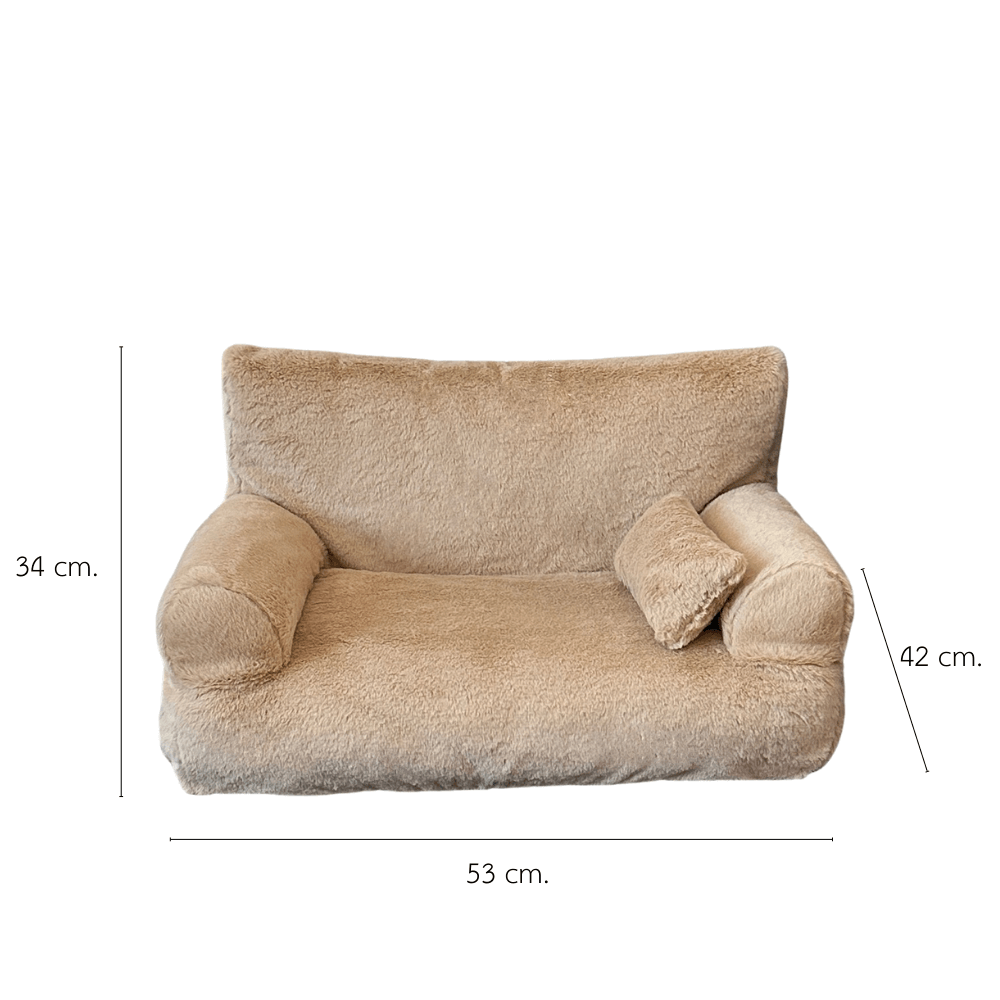 โซฟาสัตว์เลี้ยง PETELE รุ่น COZY PET SOFA ไซส์ M สีครีมอ่อน