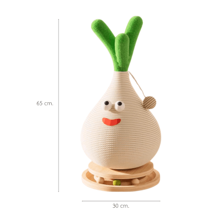 ที่ลับเล็บแมว PETELLE รุ่น SPRING ONION CAT TOWER_0