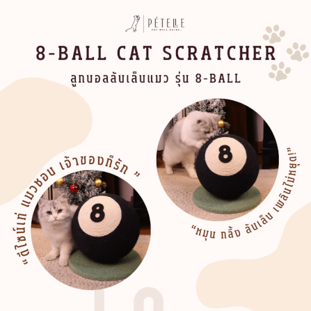 ที่ลับเล็บแมว PETELLE รุ่น 8-BALL_3