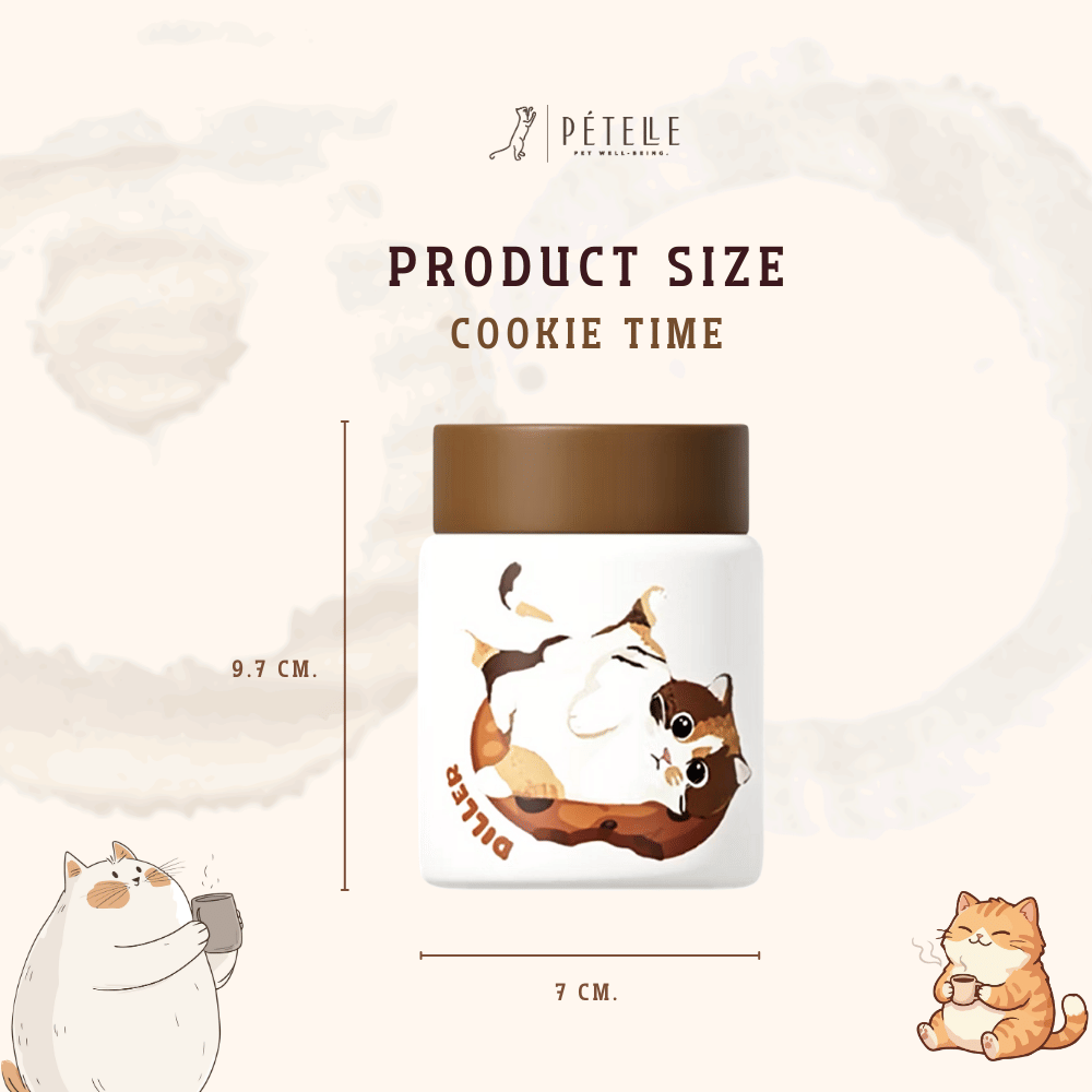 แก้วเก็บอุณหภูมิ PETELE รุ่น T-093 ขนาด 150 มล. สี COOKIE TIME_2