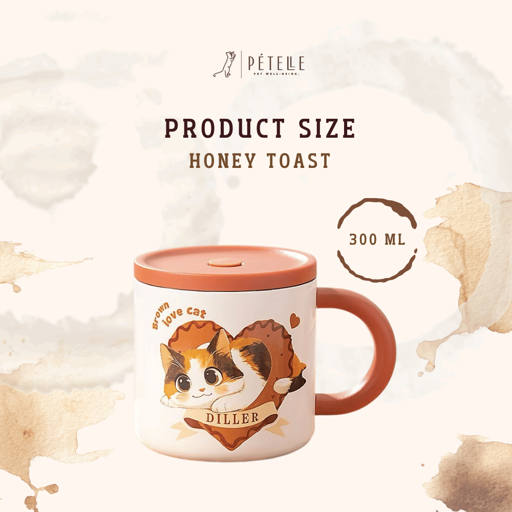 แก้วเก็บอุณหภูมิ PETELE รุ่น DILLER COZY MUG ขนาด 300 มล.,สีส้ม HONEY TOAST_2