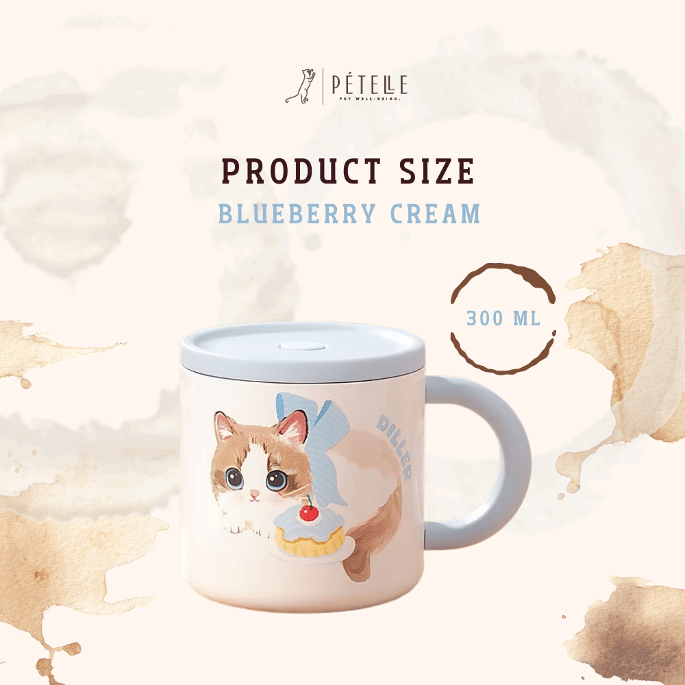แก้วเก็บอุณหภูมิ PETELE รุ่น DILLER COZY MUG ขนาด 300 มล.,สีฟ้า BLUEBERRY CREAM_2