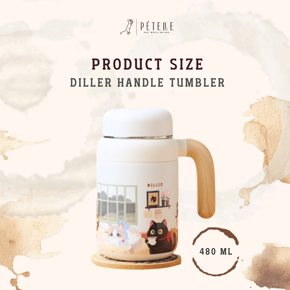 แก้วเก็บอุณหภูมิ พร้อมหูจับ PETELE รุ่น DILLER HANDLE TUMBLER ขนาด 480 มล._2
