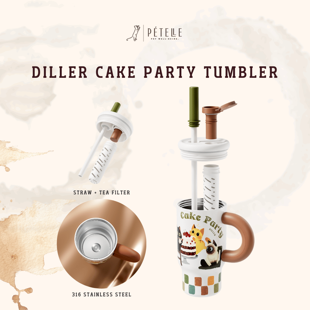 แก้วเก็บอุณหภูมิ พร้อมหลอด PETELE รุ่น DILLER CAKE PARTY TUMBLER ขนาด 1000 มล._3