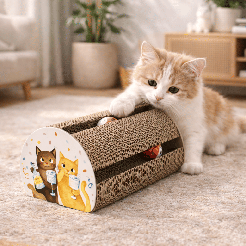 ชุดอุปกรณ์สำหรับแมว PETELLE 5 ชิ้น รุ่น CAT FUN SET_5
