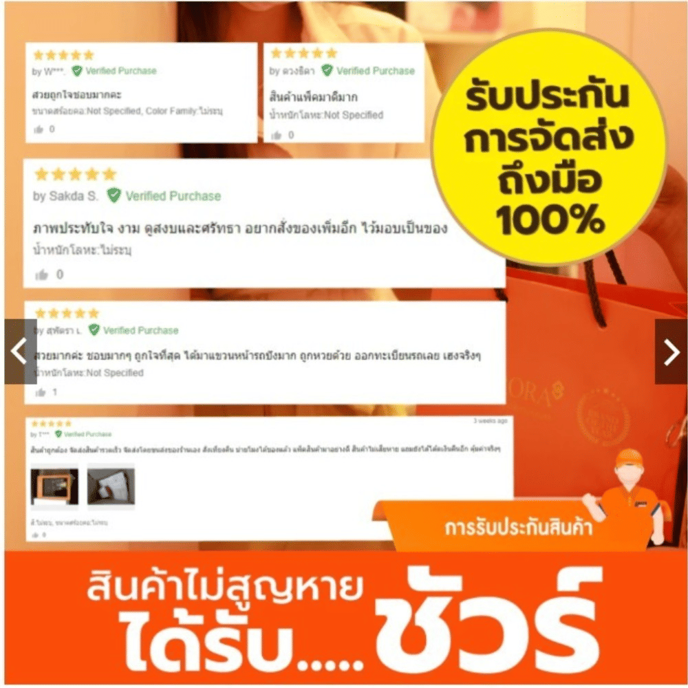 จี้พระประจำวันศุกร์ AURORA DESIGN ทองคำแท้ 75%_3