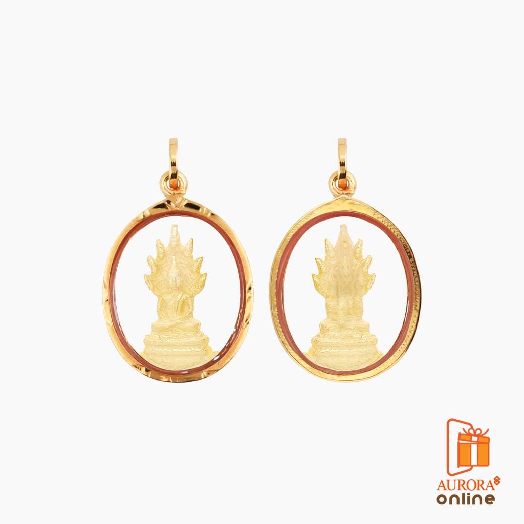 จี้พระประจำวันเสาร์ AURORA DESIGN ทองคำแท้ 75%_4
