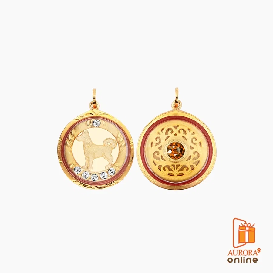 จี้นักษัตร ปีจอ AURORA DESIGN ทองคำแท้ 75%_1