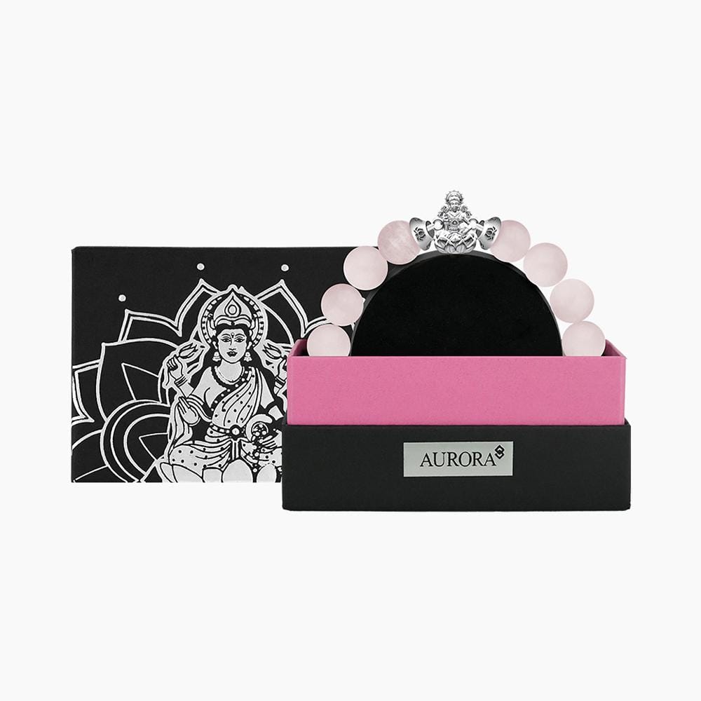 สร้อยข้อมือพระแม่ลักษมี AURORA DESIGN หินสีเขียวหยก_2