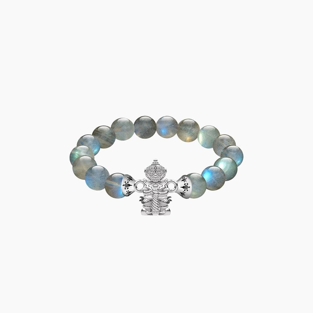 สร้อยข้อมือท้าวเวสสุวรรณ AURORA DESIGN หินมงคลสีลาบราโดไรท์_1