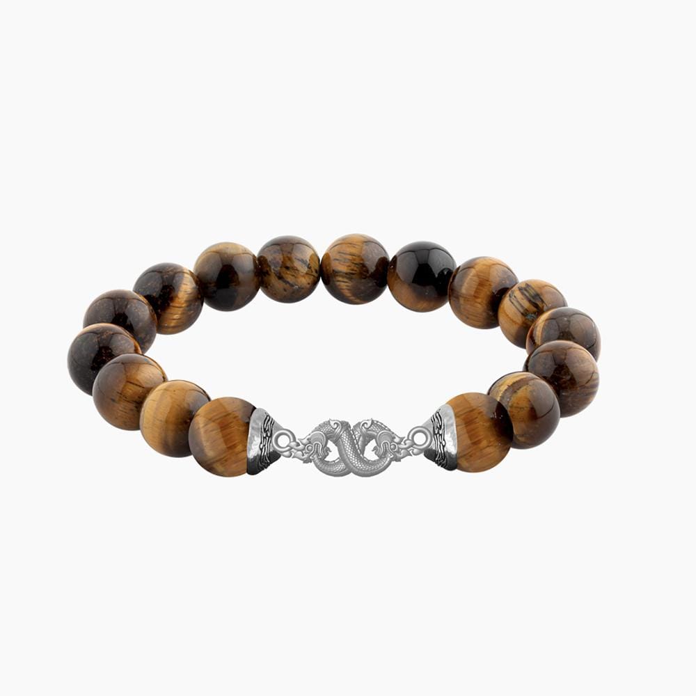 สร้อยข้อมือพญานาค AURORA DESIGN หินมงคลสีน้ำตาล_1