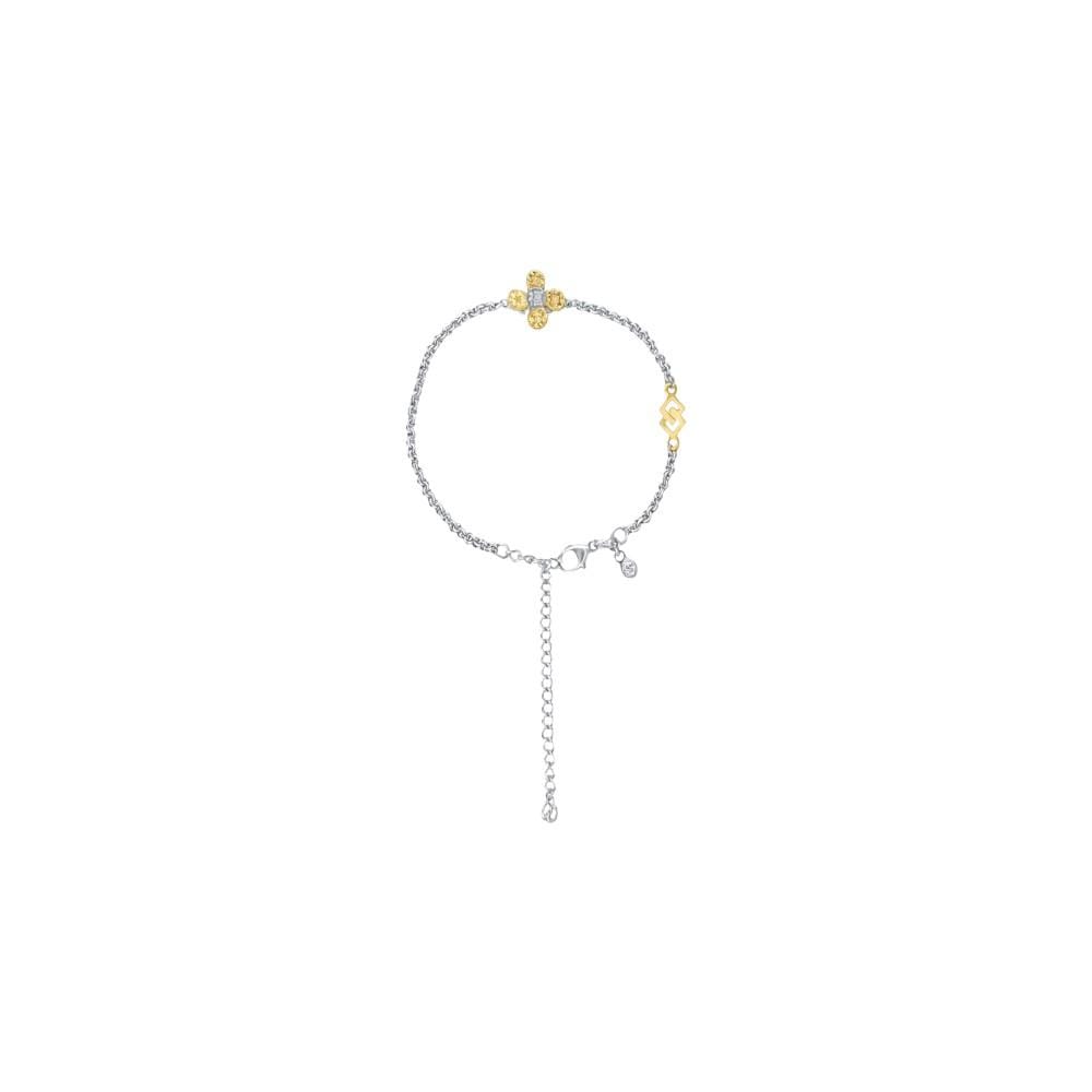 สร้อยข้อมือกังหันงานเงิน-ทอง18K AURORA DESIGN ORIGINAL-ฝูหลุน_0