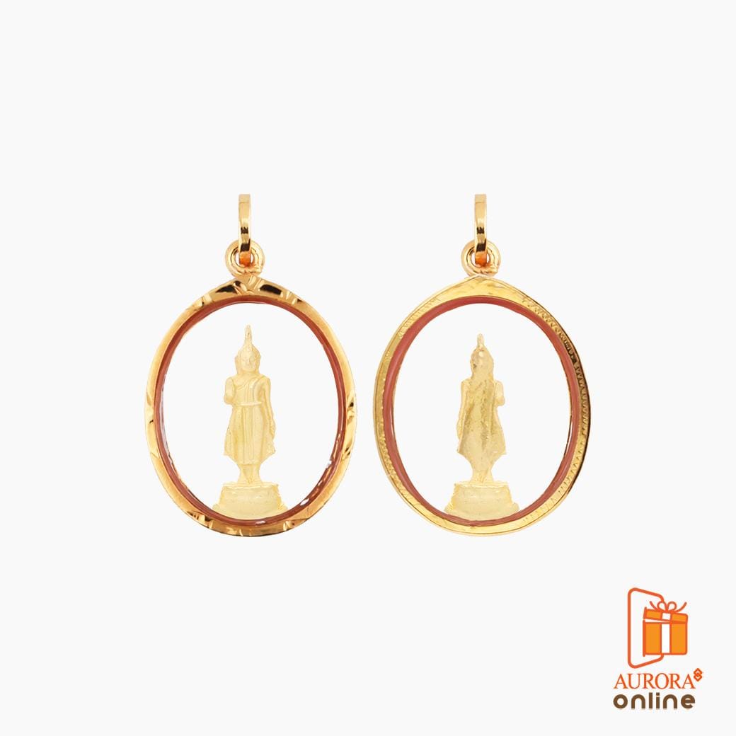 จี้พระประจำวันจันทร์ AURORA DESIGN ทองคำแท้ 75%_1