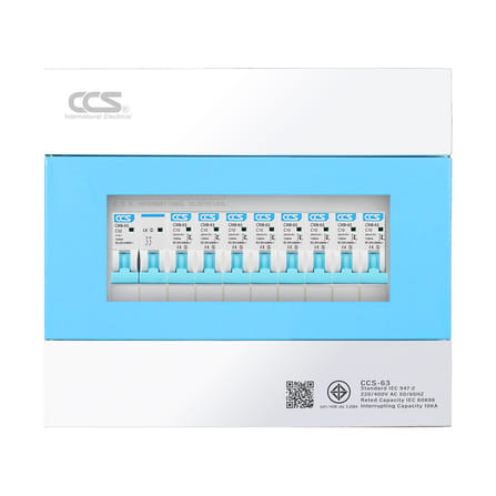 ตู้คอนซูมเมอร์ยูนิต ครบชุด 8 ช่อง 32 แอมป์ CCS รุ่น CCU6-08+8_0