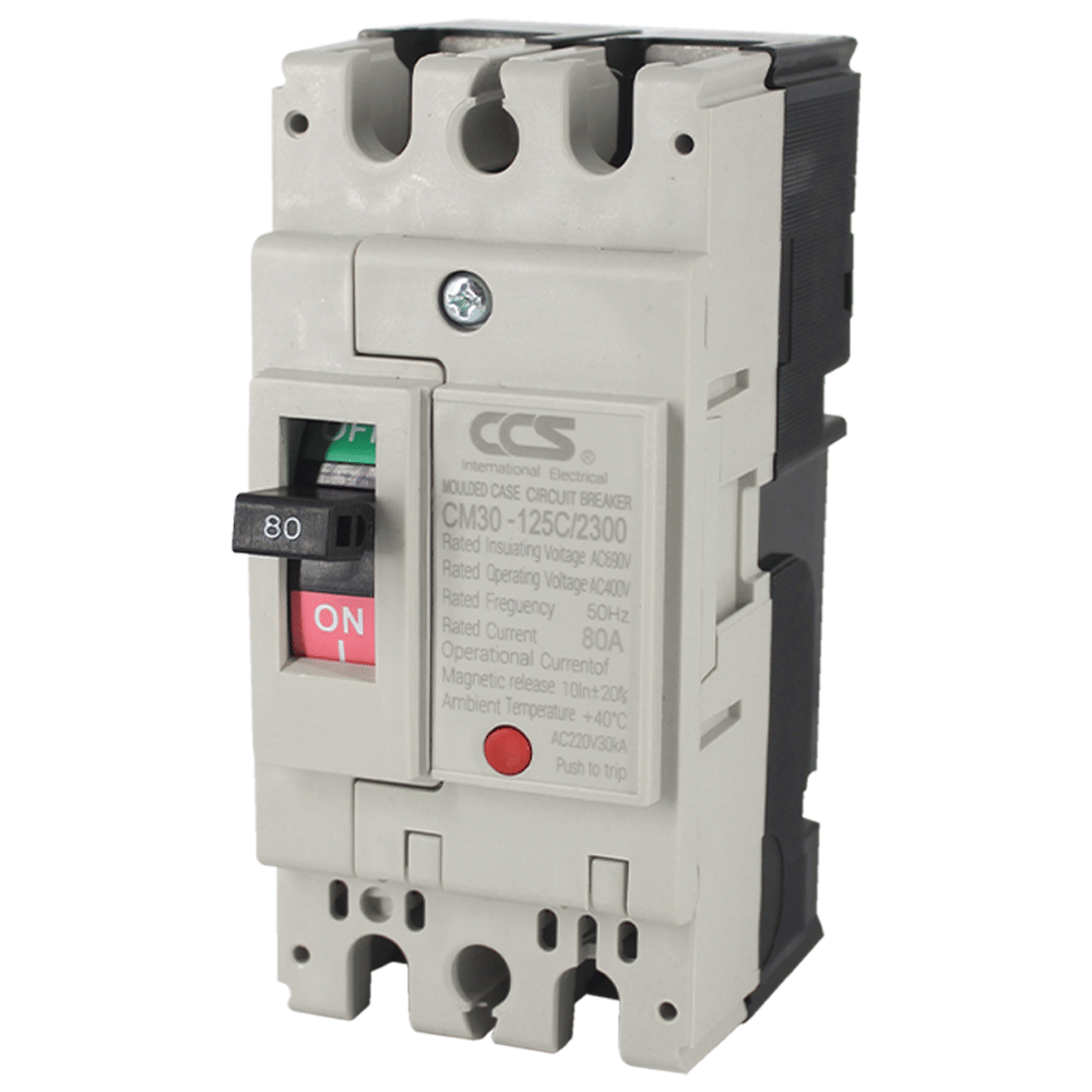 โนฟิวส์เบรกเกอร์ 63 แอมป์ 2 โพล CCS รุ่น CM30-125CW สีครีม_0