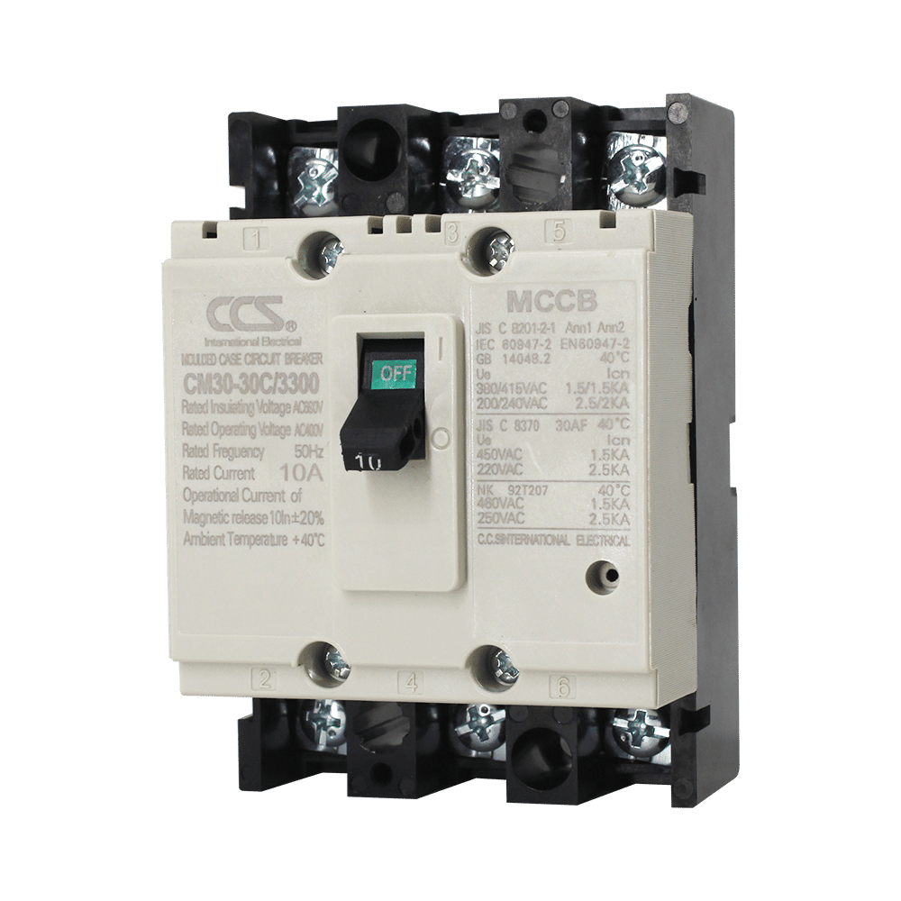 เซอร์กิตเบรกเกอร์ 10 แอมป์ 3 โพล CCS รุ่น CM30-30CW_0