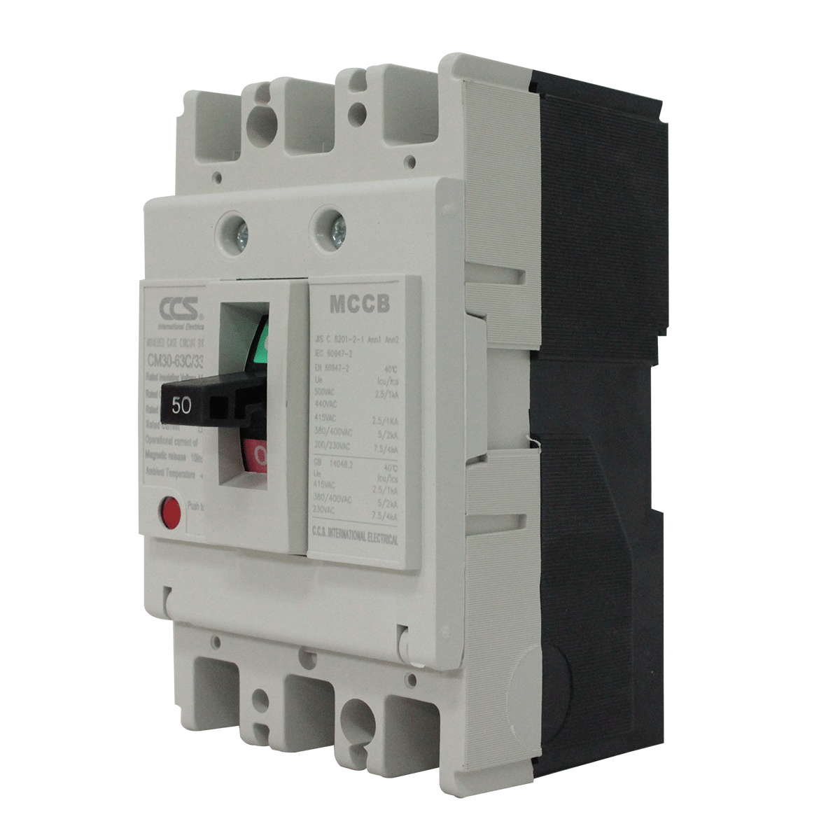 เซอร์กิตเบรกเกอร์ 50 แอมป์ 3 โพล CCS รุ่น CM30-63CW_1