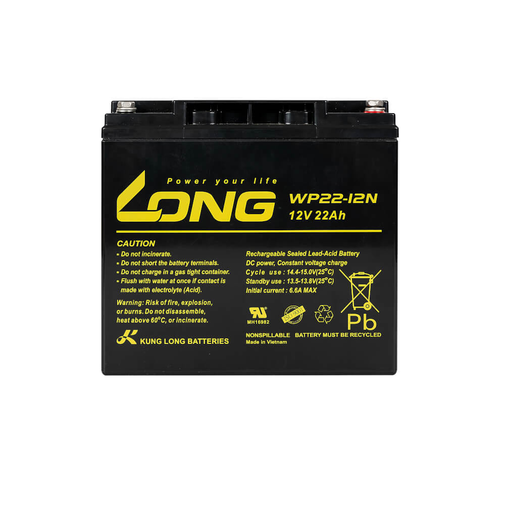 แบตเตอรี่แห้ง LONG WP22-12N (12V 22AH) สำหรับเครื่องสำรองไฟฟ้า UPS_4