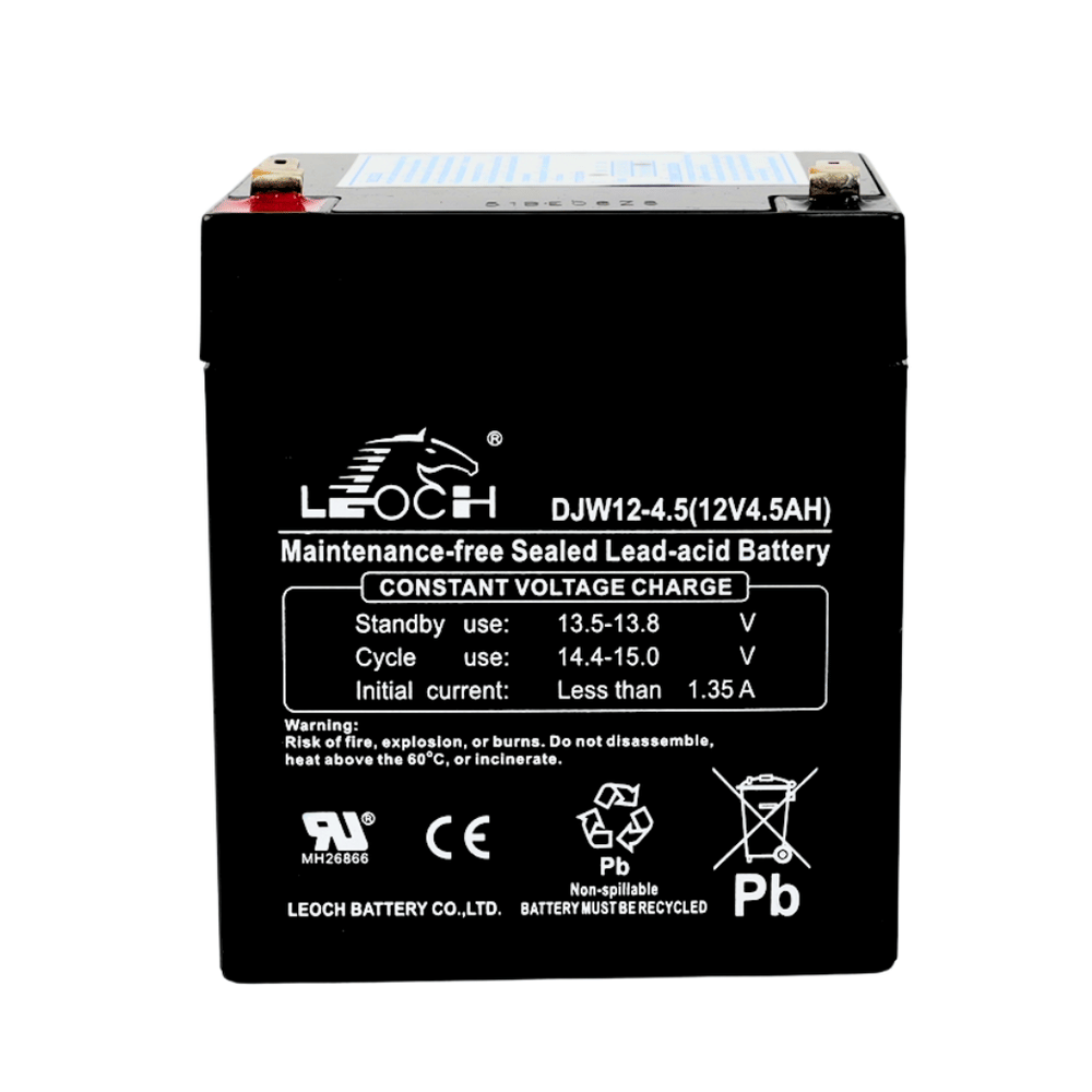 แบตเตอรี่แห้ง LEOCH DJW12-4.5 (12V 4.5AH) สำหรับเครื่องสำรองไฟฟ้า UPS_4