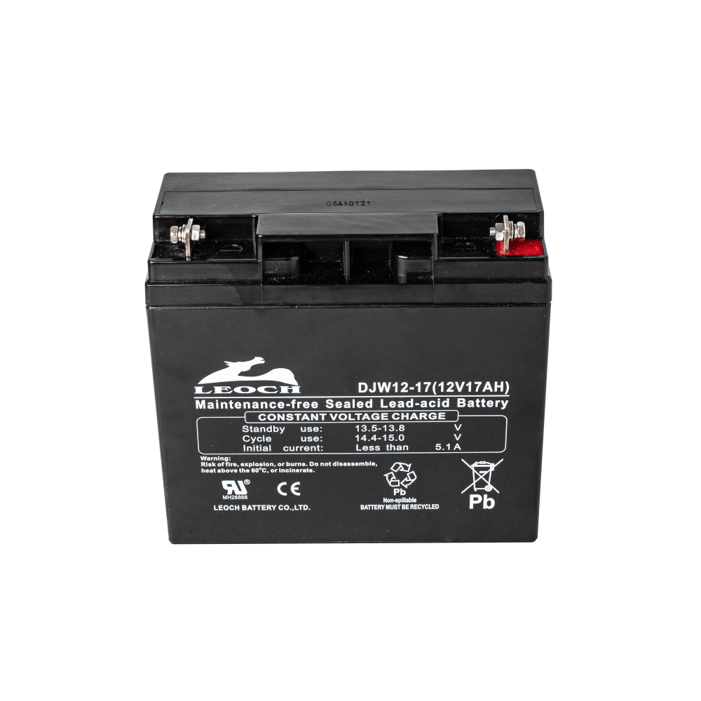 แบตเตอรี่แห้ง LEOCH DJW12-17 (12V 17AH) สำหรับเครื่องสำรองไฟฟ้า UPS_4