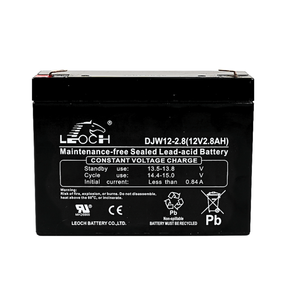 แบตเตอรี่แห้ง LEOCH DJW12-2.8 (12V2.8AH) สำหรับไฟฉุกเฉิน_4