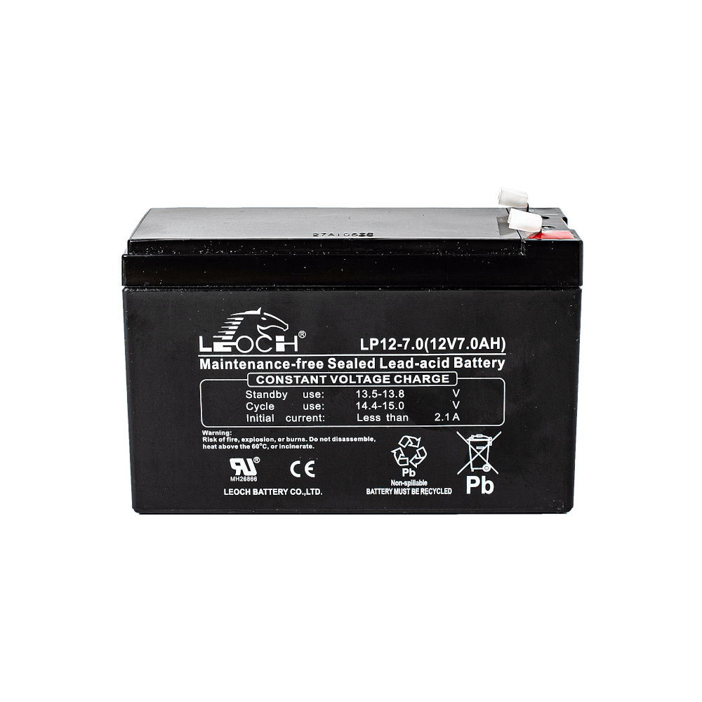 แบตเตอรี่แห้ง LEOCH LP12-7.0 (12V 7.0AH) สำหรับเครื่องสำรองไฟฟ้า UPS_1