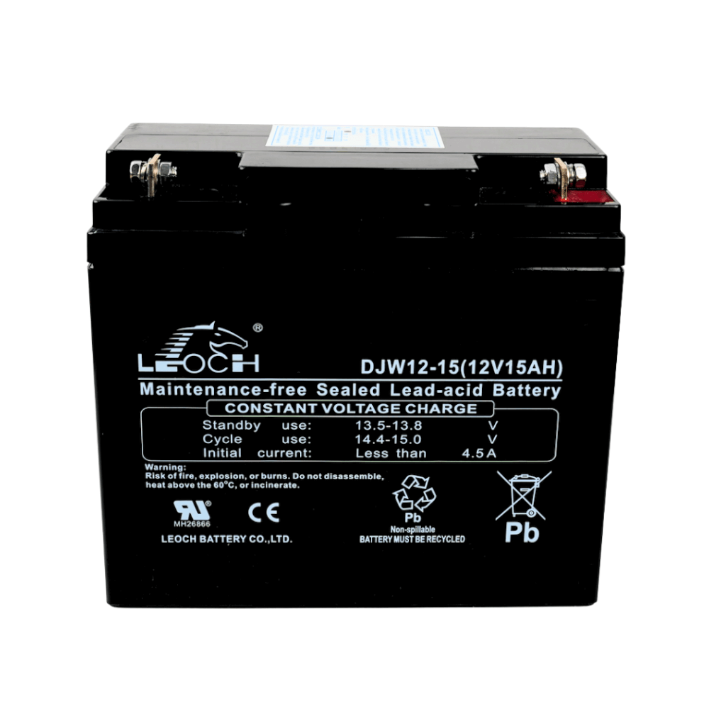 แบตเตอรี่แห้ง LEOCH DJW12-15 (12V 15AH) สำหรับเครื่องสำรองไฟฟ้า UPS_1