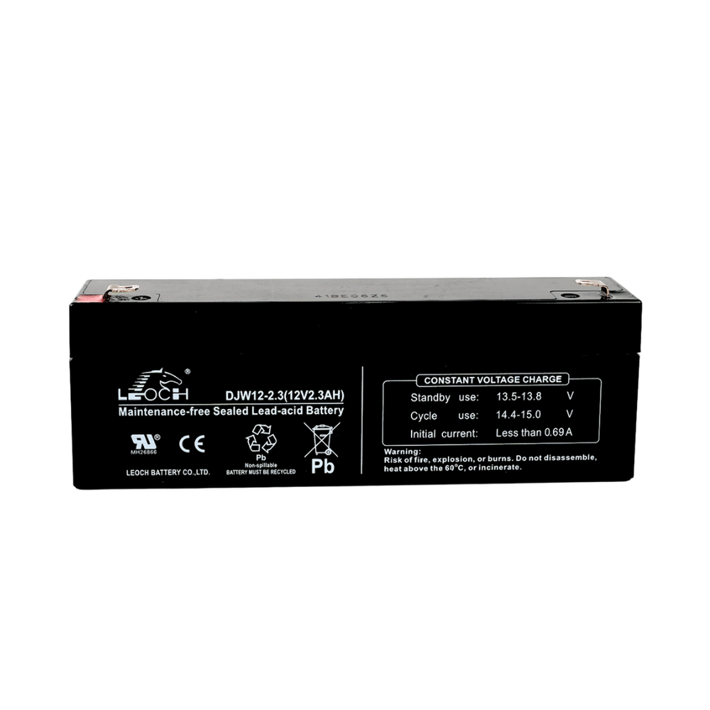 แบตเตอรี่แห้งLEOCH DJW12-2.3 (12V2.3AH) สำหรับไฟฉุกเฉิน