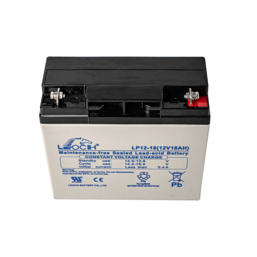 แบตเตอรี่แห้ง LEOCH LP12-18 (12V 18AH) สำหรับเครื่องสำรองไฟฟ้า UPS